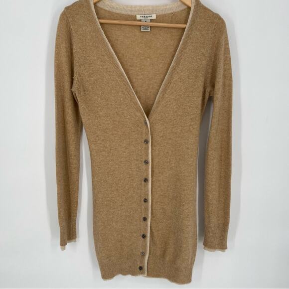 Vertigo Paris Cardigan Wool & Angora Blend Quiet Luxury Soft Old Money M - Picture 1 of 6